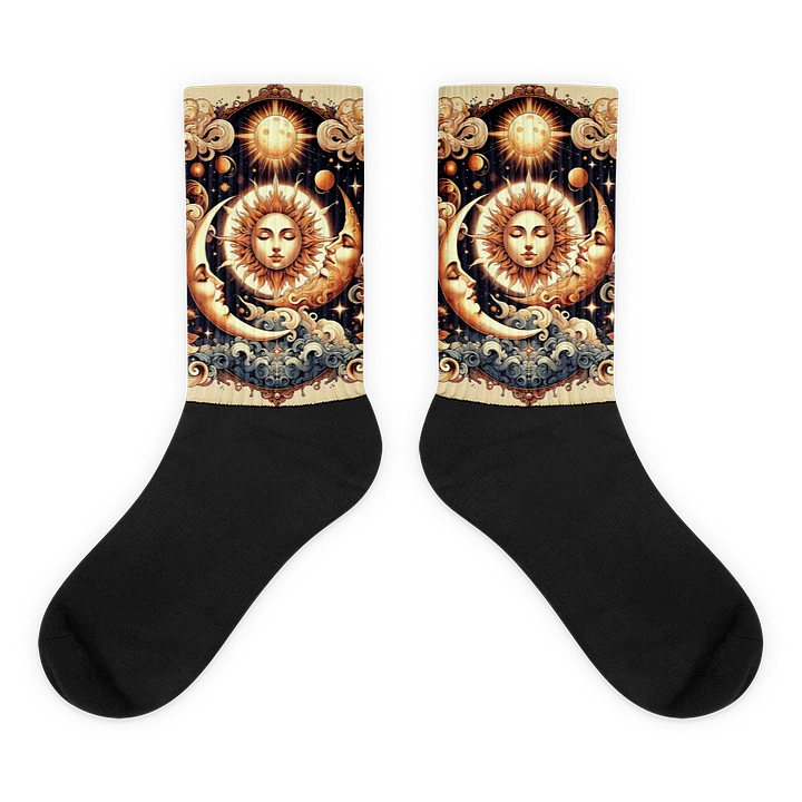 Black Foot Sublimated Socks product image (1)