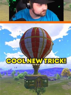 Secret Hot Air Balloon Trick 😅 #pubgmobile #pubgm #pubgmvip #fypシ 