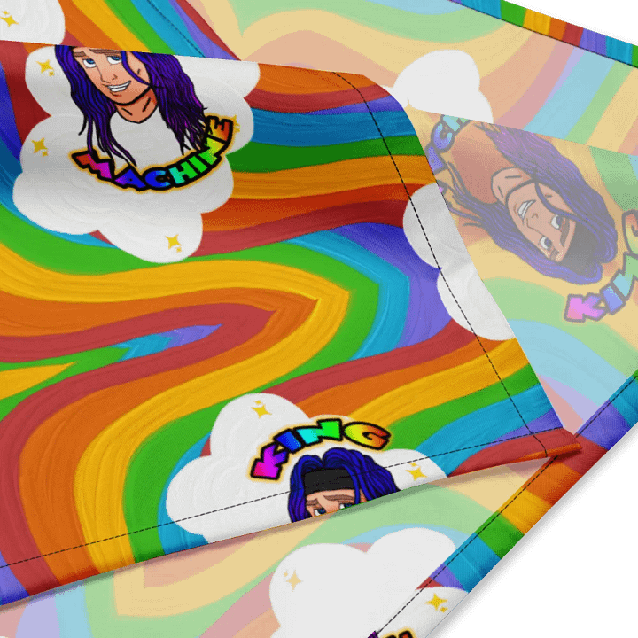 Rainbow King bandana product image (2)
