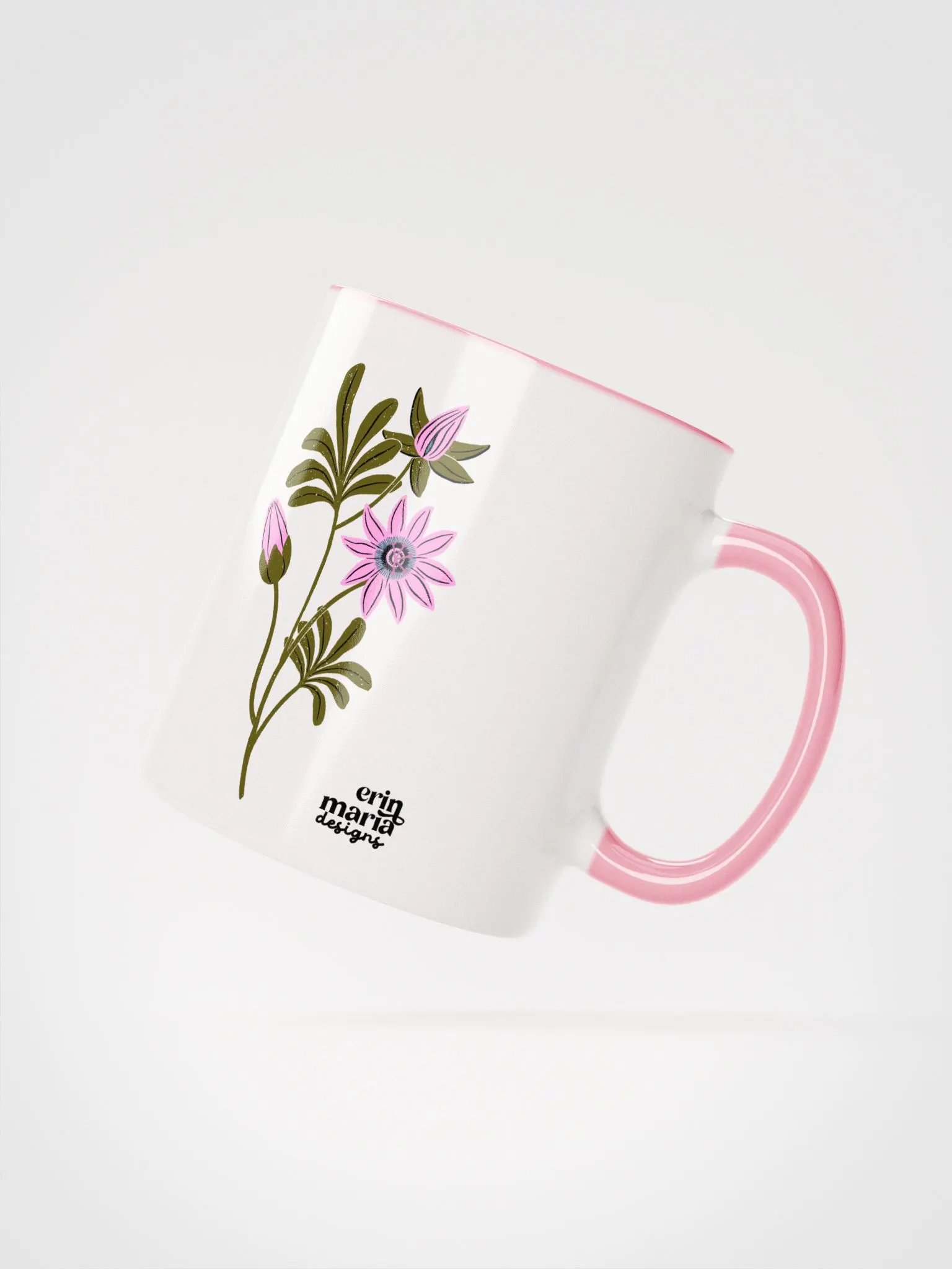 Passion Blooms - Mug with Color Inside product image (2)