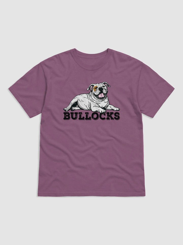 Bullocks T-Shirt of an English Bulldog (White) | Funny T-Shirt for Bulldog Owners product image (1)