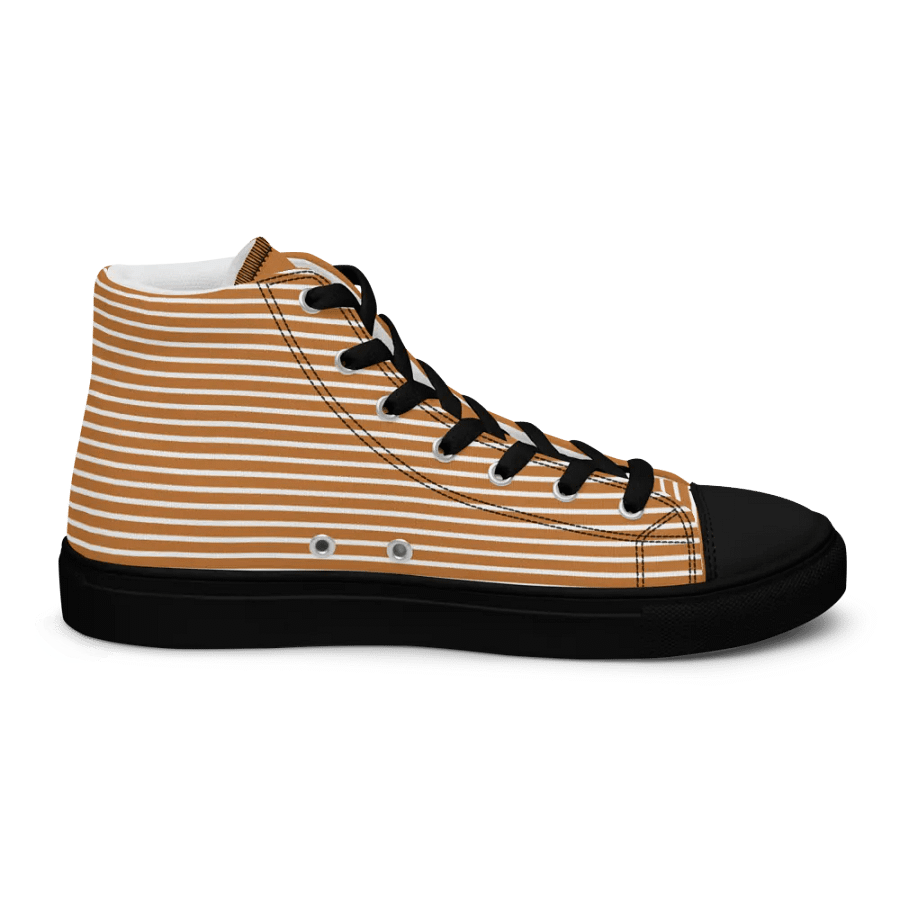 BBG Tan Pattern High Tops - Black Soles product image (6)