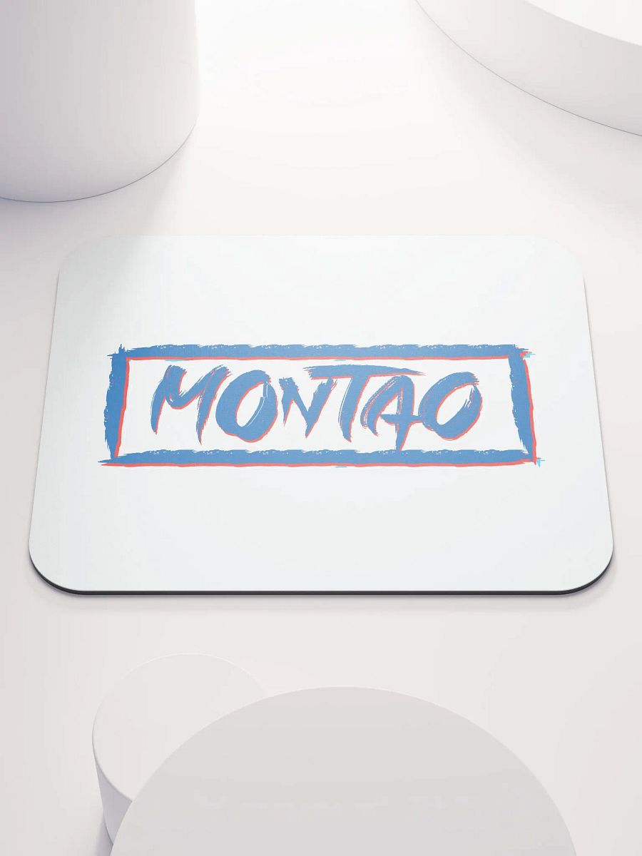 Classic Mouse Pad- Montao Logo Blue product image (1)