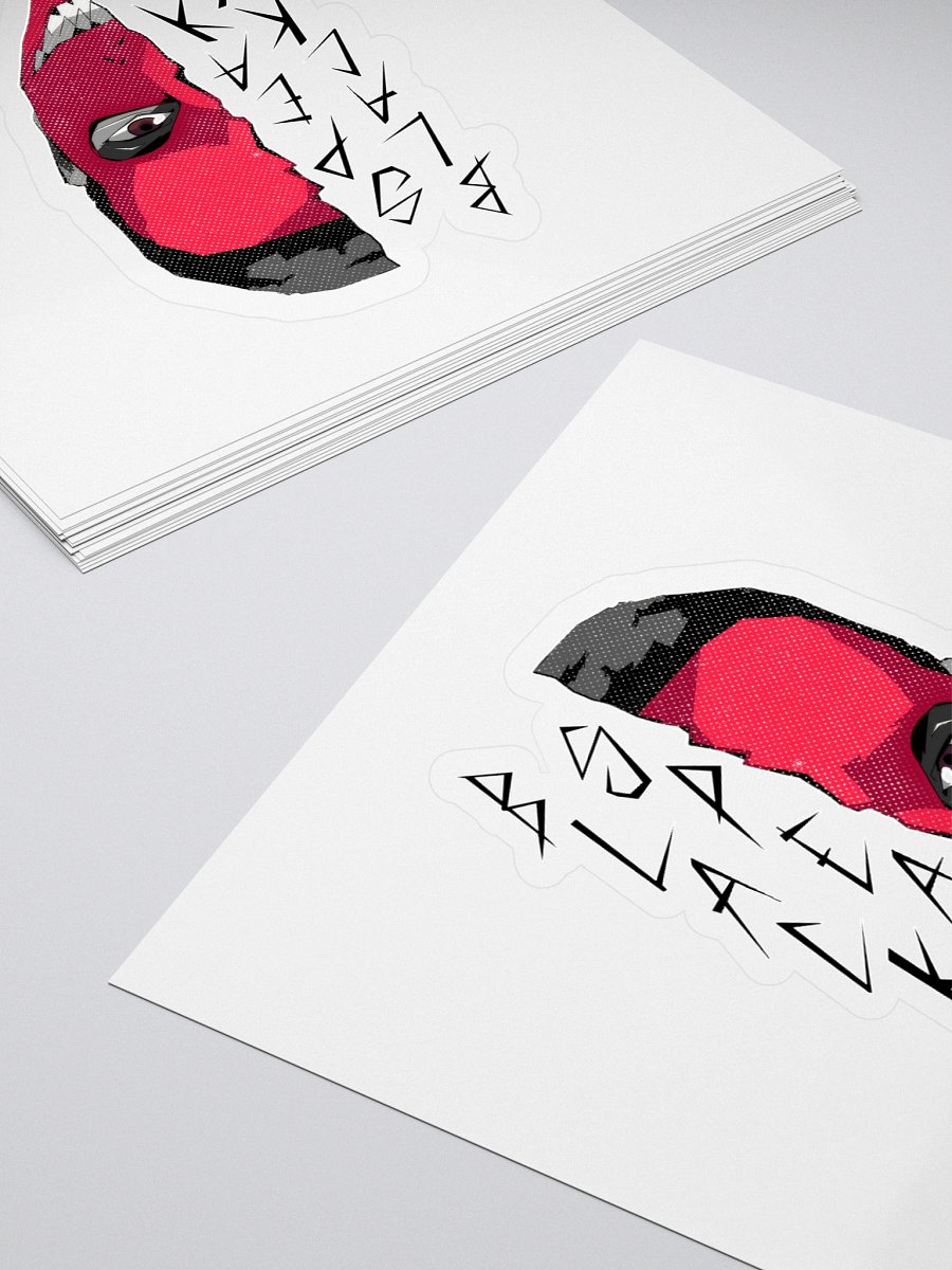 The Blacky Sticker product image (4)