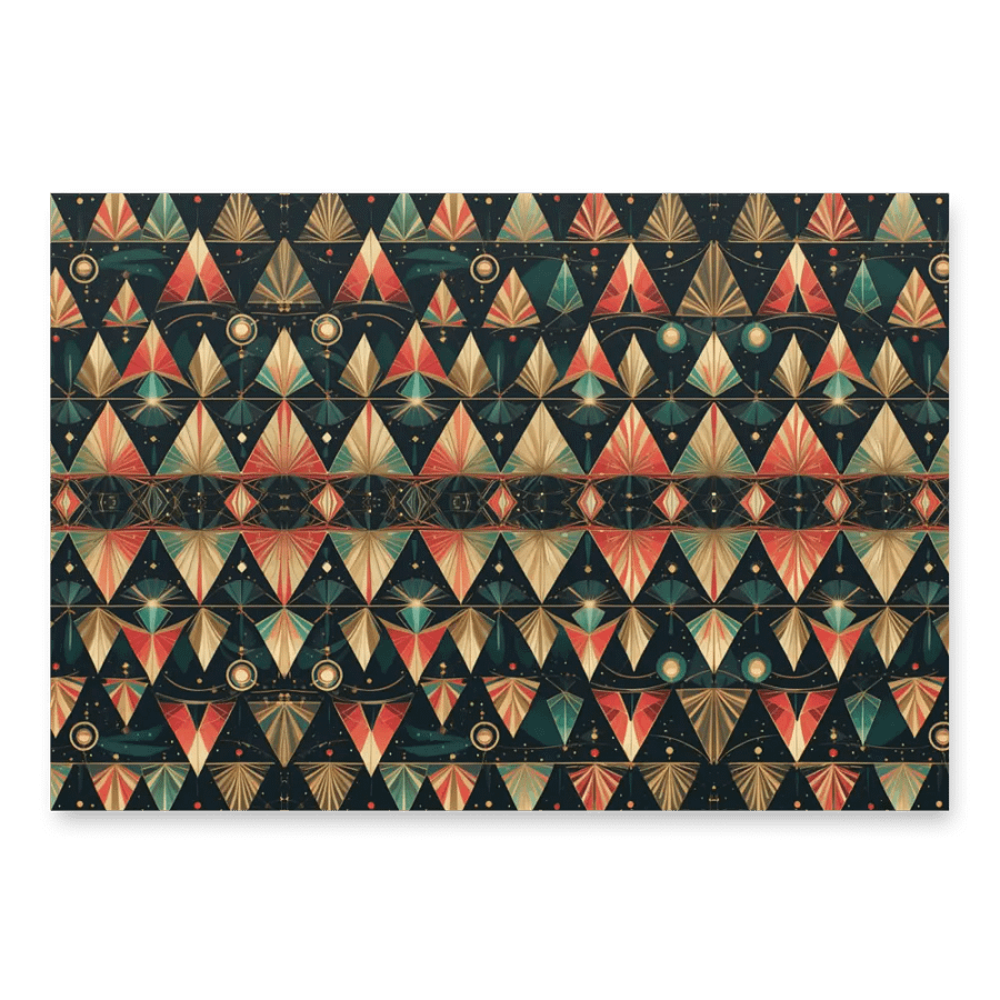 Christmas Trees Abstract Holiday wrapping paper product image (3)