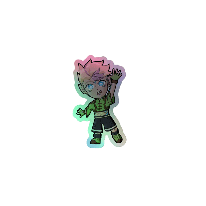 Chibi Afress Holographic Sticker product image (1)