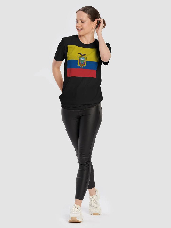 Exclusive Unisex Ecuador Flag Graphic Tee by Graphic Grove product image (2)