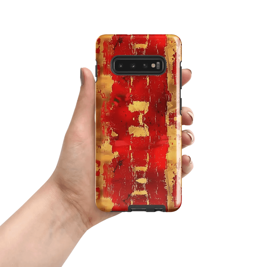 Ethereal Red and Gold Samsung® Case product image (55)