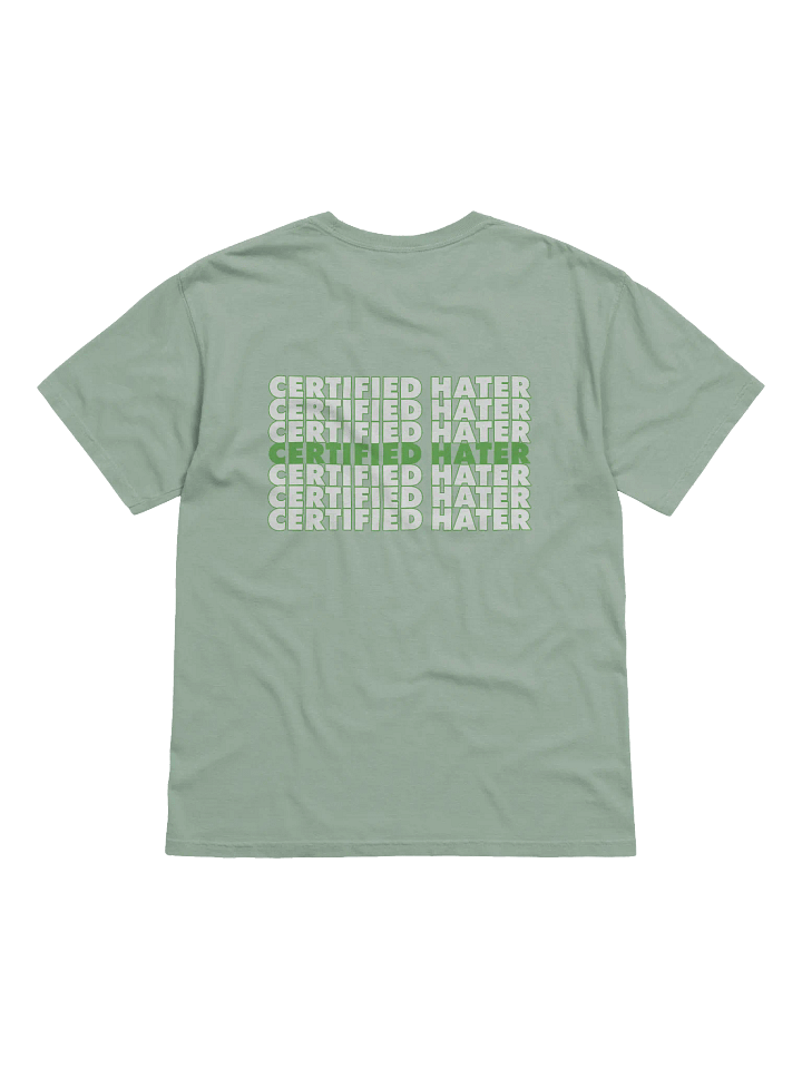 Certified Hater (Green) product image (2)