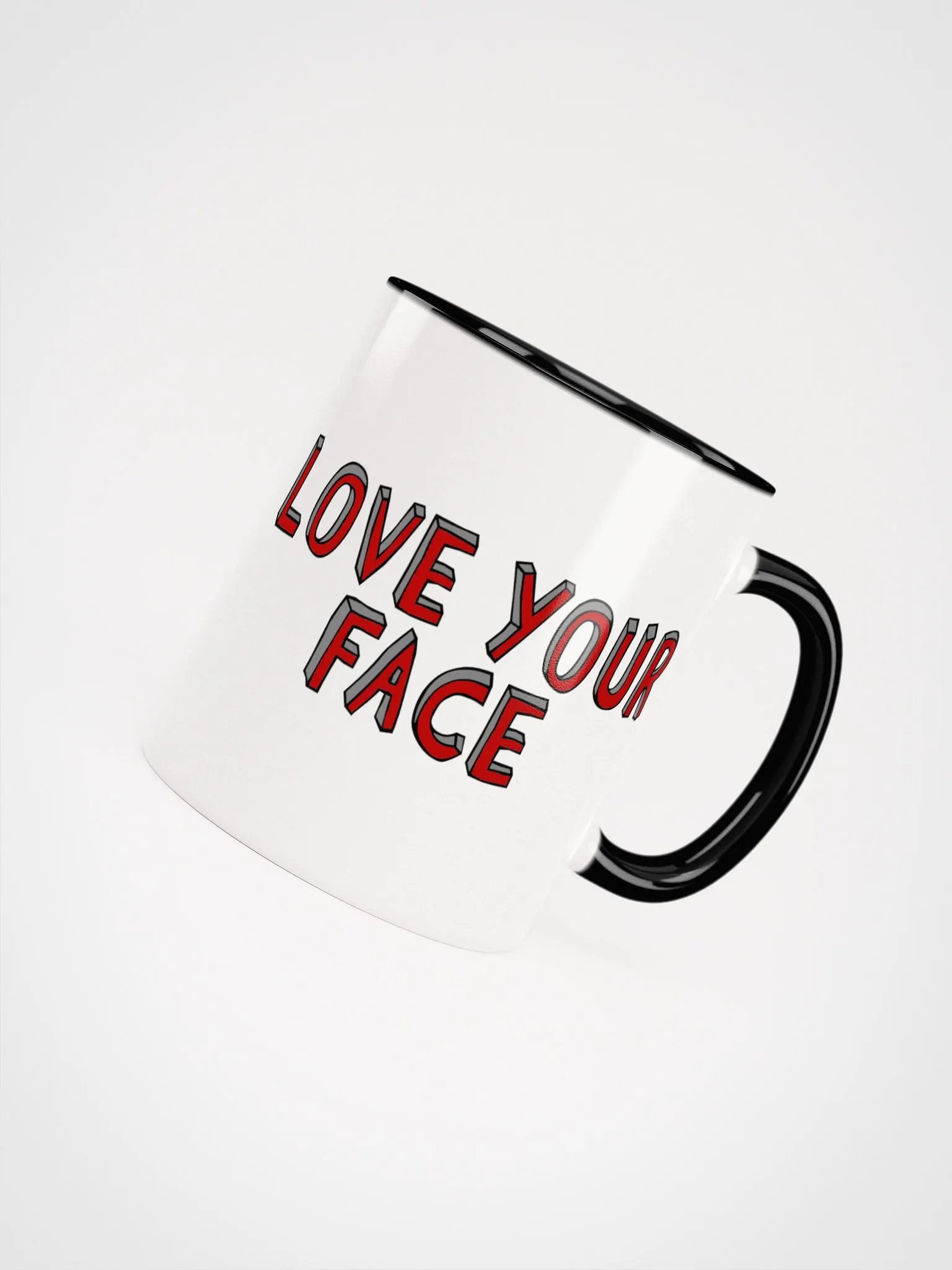 Love Your Face Ceramic Mug product image (4)