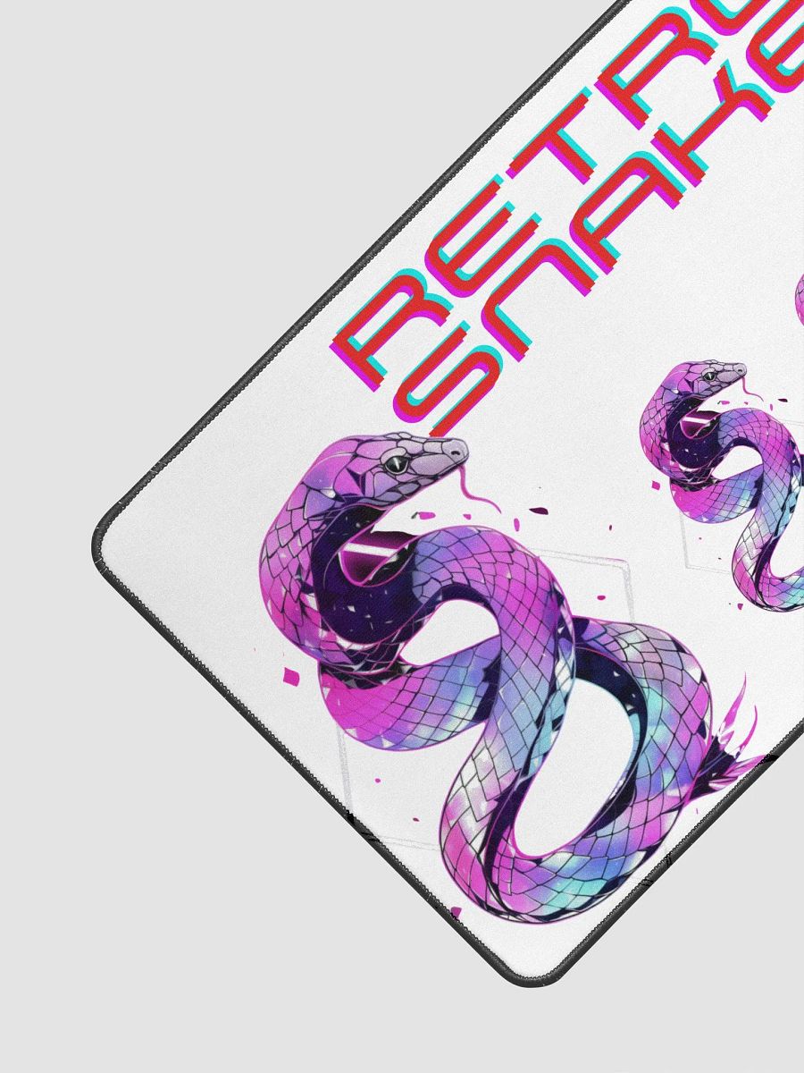 retro snake desk mat product image (3)