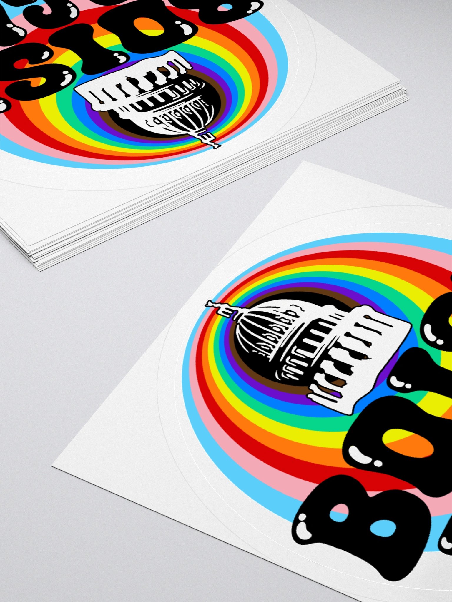 "BOISE IS GAY" city sticker product image (12)