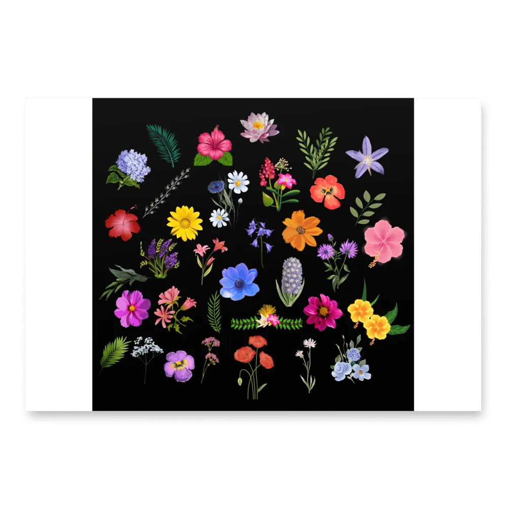 English Flora Wrapping Paper product image (3)