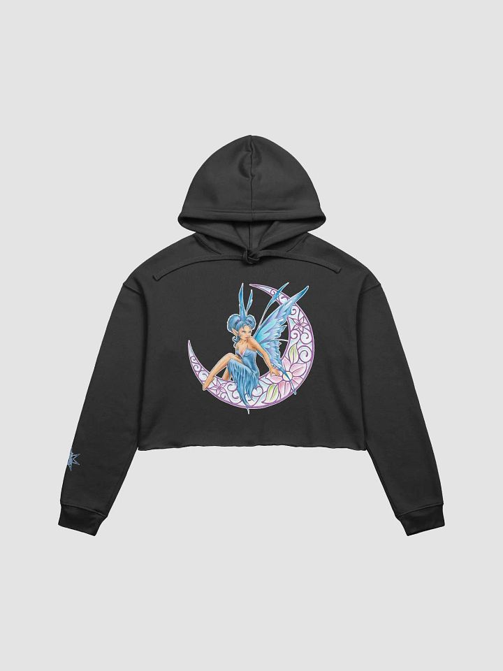 Moonflower Faery - SFA Crop Hoodie product image (6)