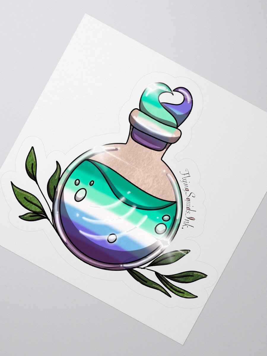 Gay MLM Pride Potion- Sticker product image (2)