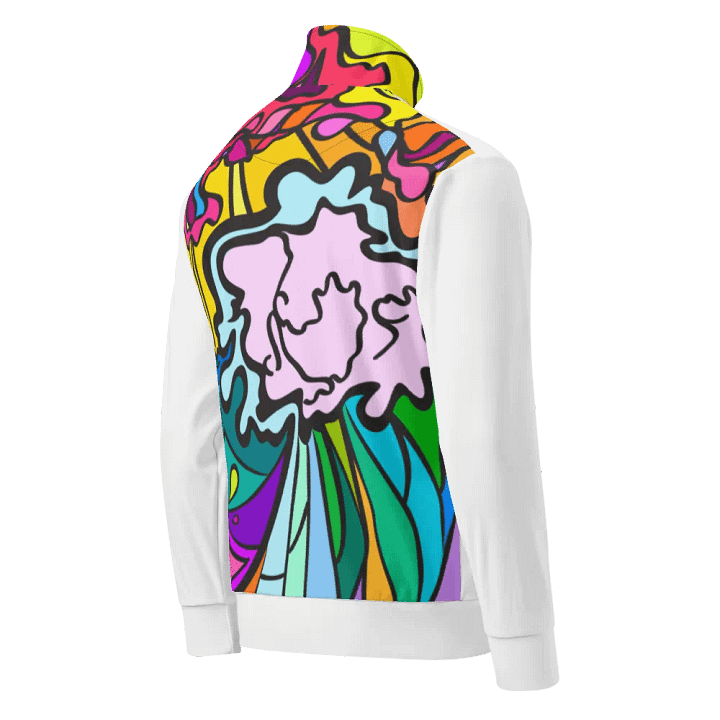 Energize Unisex Swirl Track Jacket – Wave at Sunset product image (1)