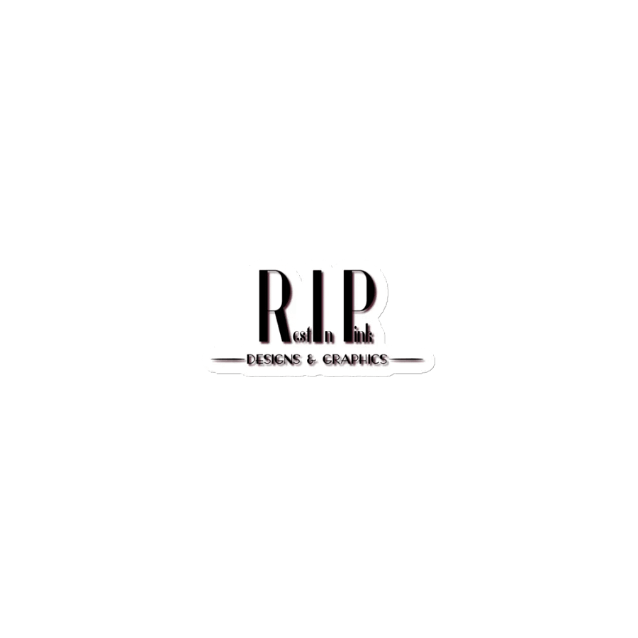 RIP Minimalist Logo Magnets product image (1)