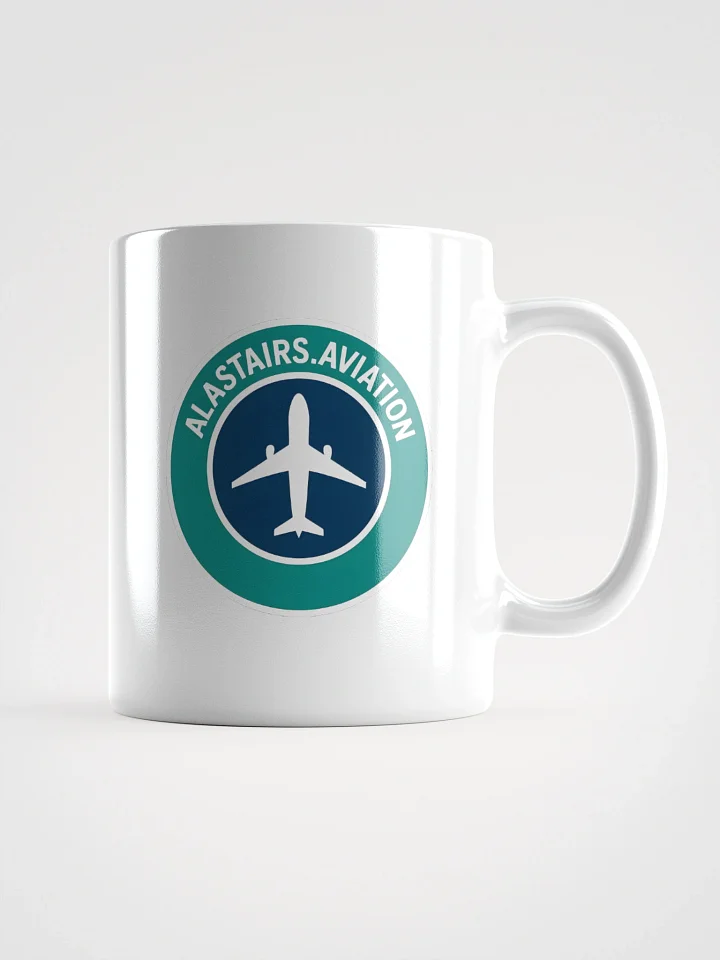 Alastairs Aviation White Gloss Mug. product image (1)