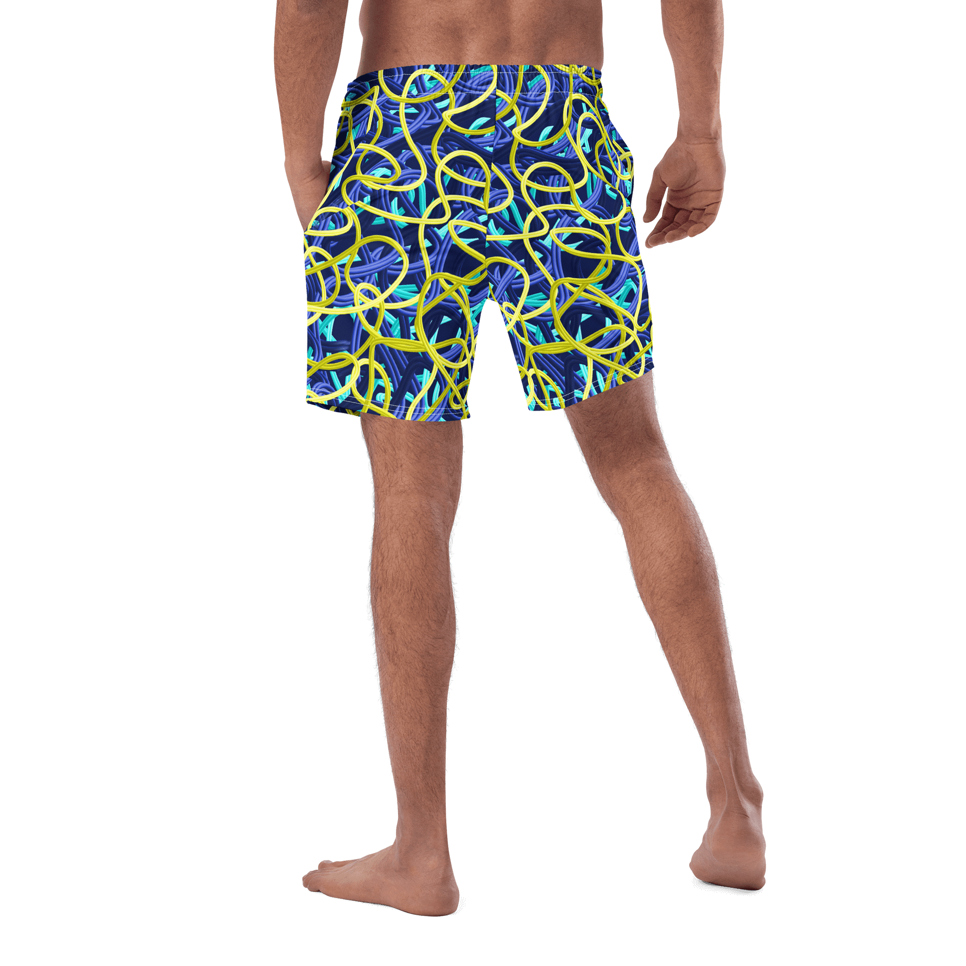 Sunset Paradise All-Over Swim Shorts product image (5)