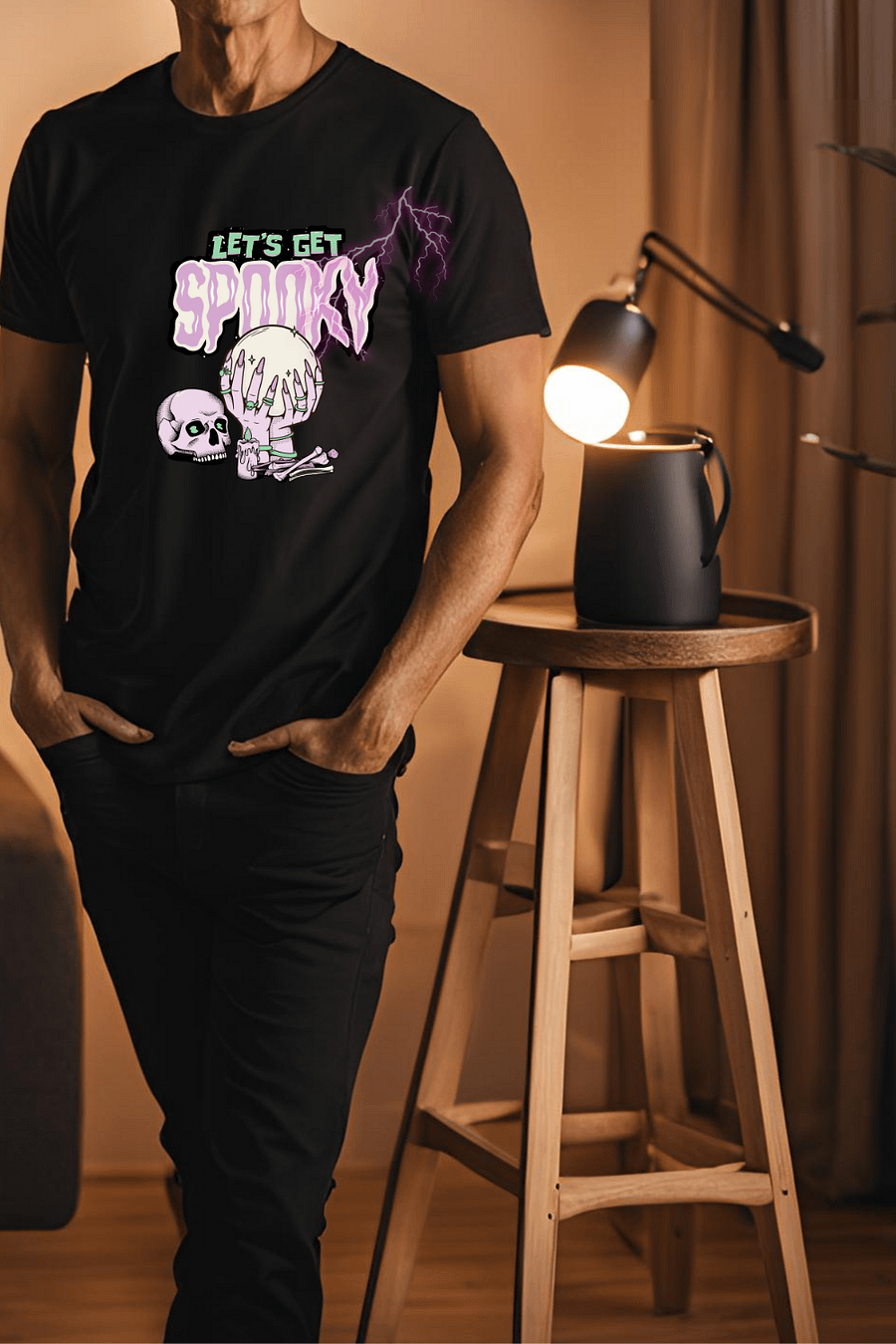 Spooky Crystal Ball Unisex T-Shirt product image (2)