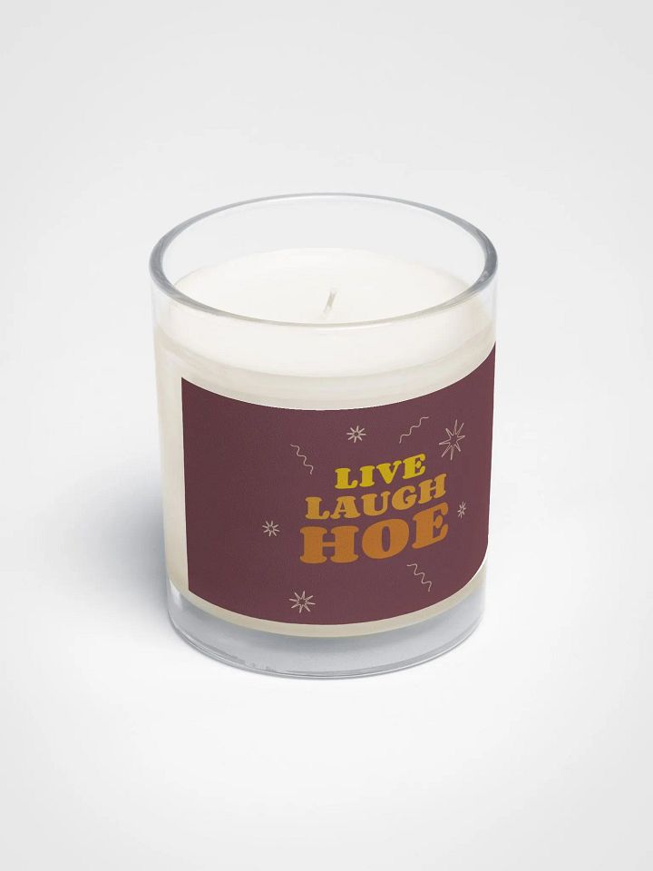 Live Laugh Hoe Candle product image (2)