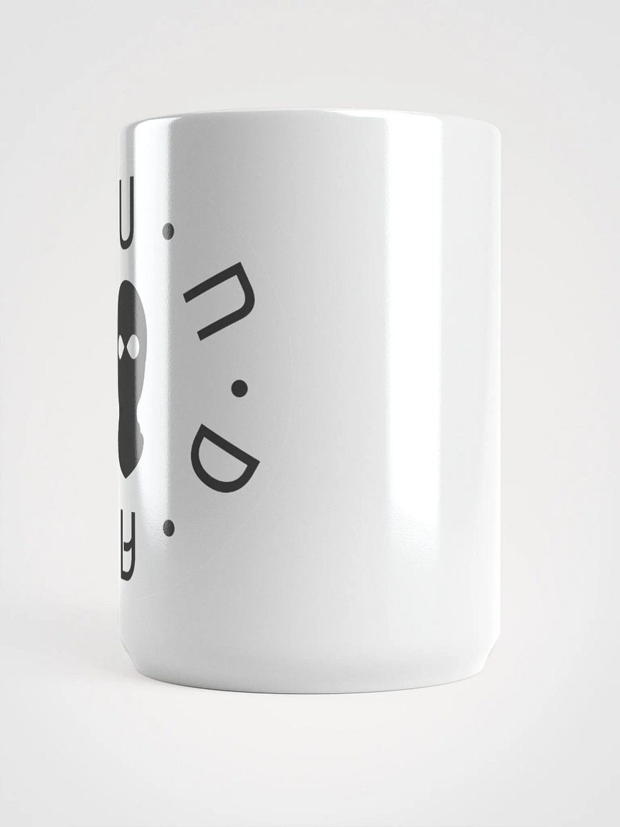 Black Balaclava Logo White Mug 15oz product image (3)