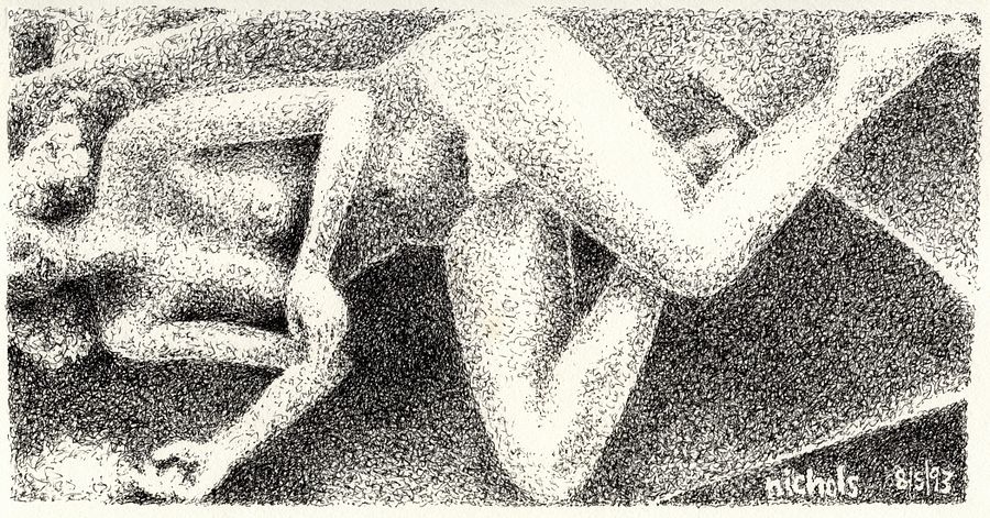 Sleeping Woman Print product image (1)