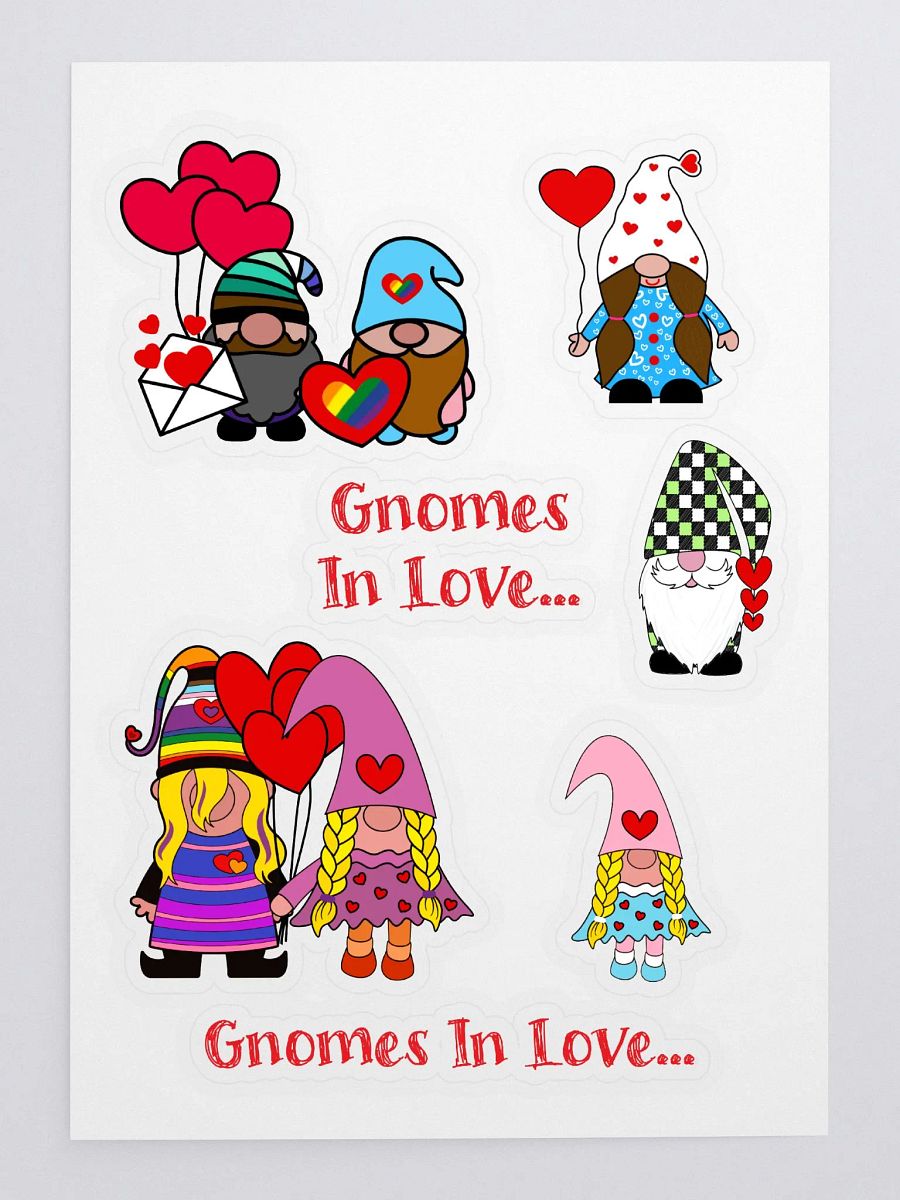 Gnomes In Love - Stickers product image (3)