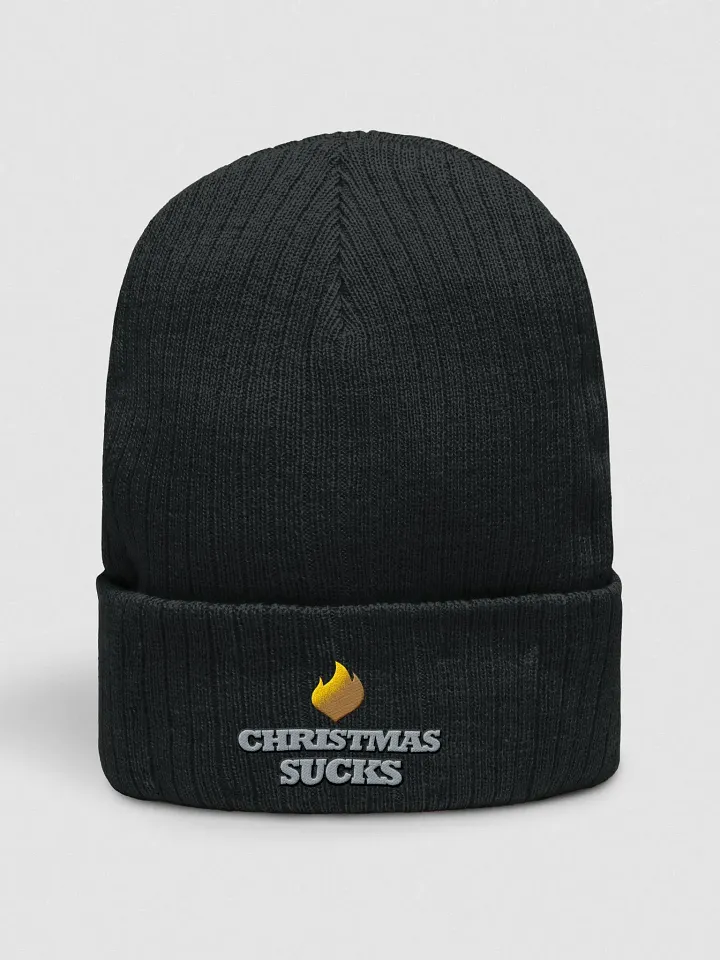 Christmas Sucks (Silver & Gold) - Blackfire Beanie product image (1)
