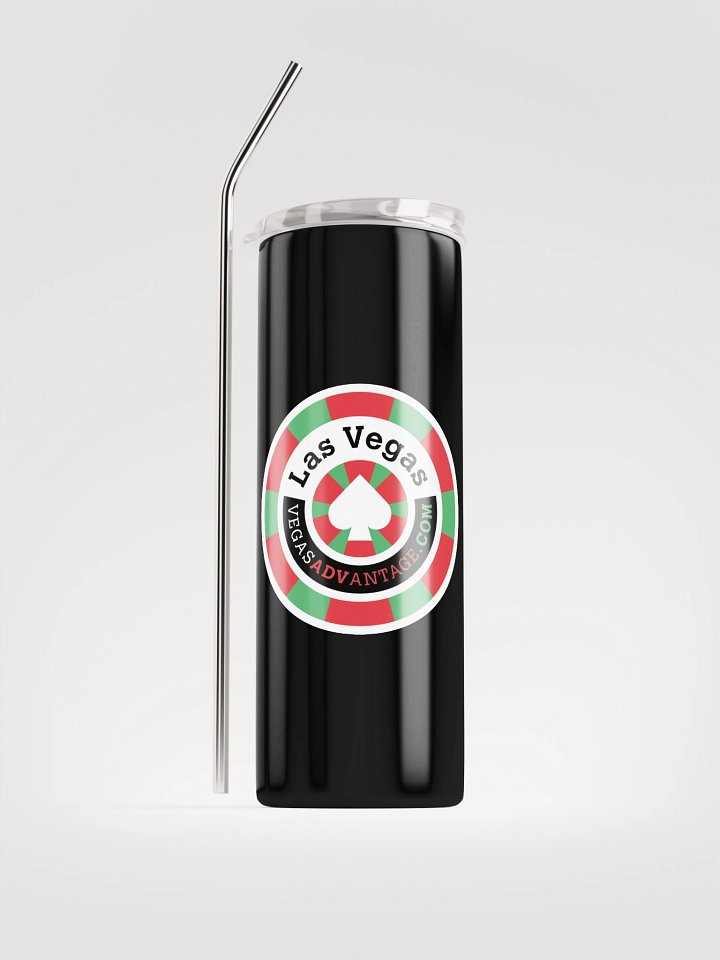 Vegas Advantage Stainless Steel Tumbler (Black) product image (1)