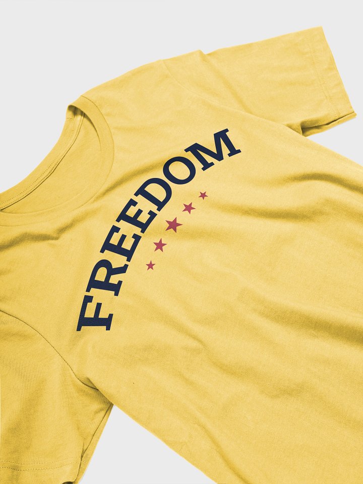 Freedom Typography Supersoft Unisex T-Shirt product image (121)