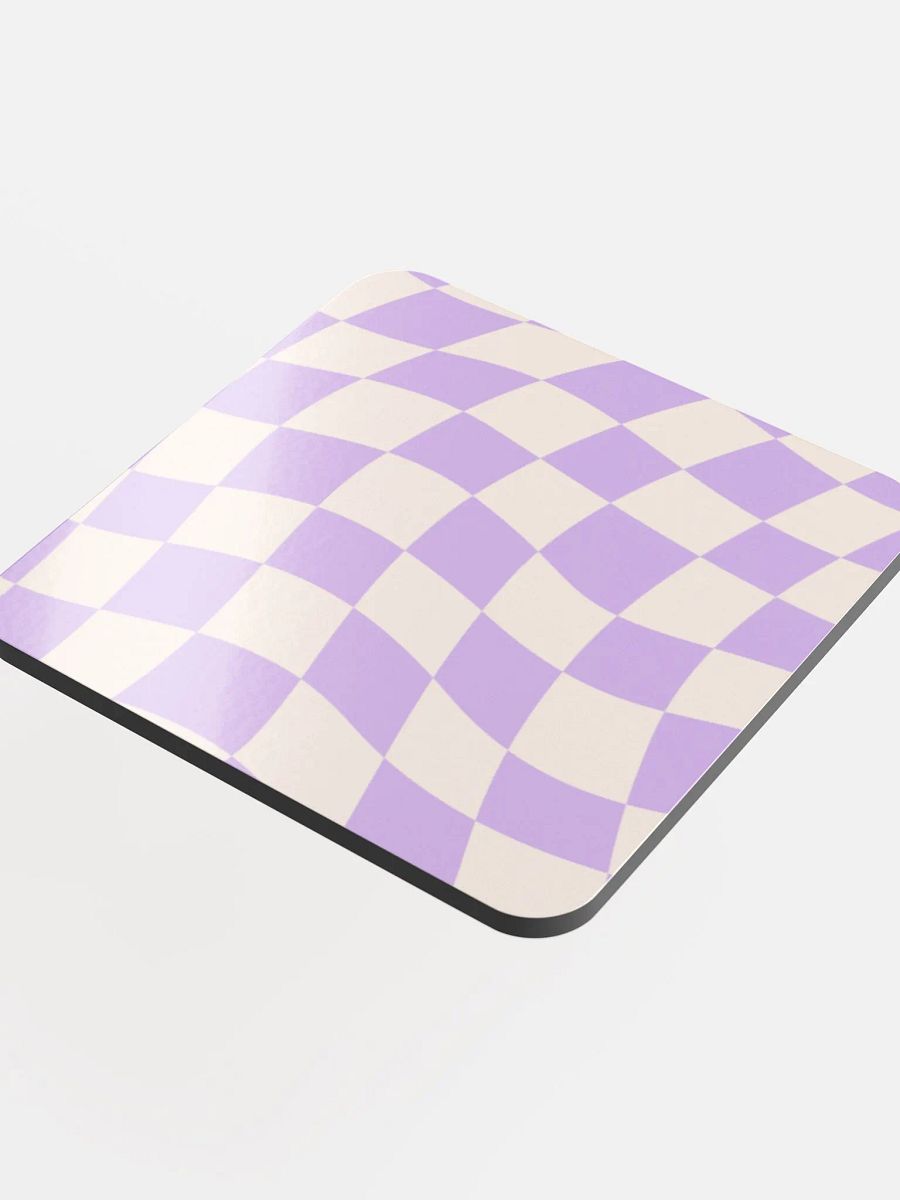 Preppy Area: Purple coaster 2 product image (4)