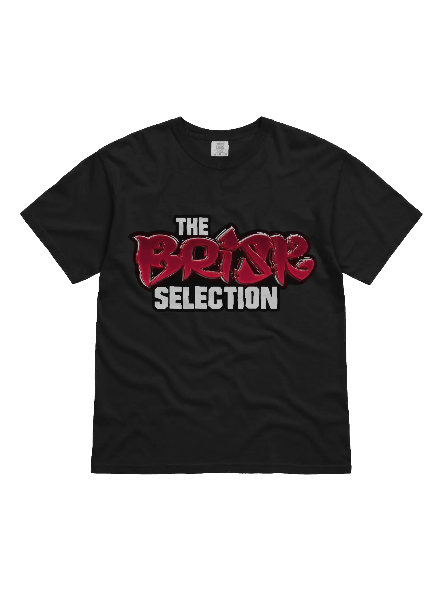 The Brisk Selection Red 3D Logo Tee product image (12)