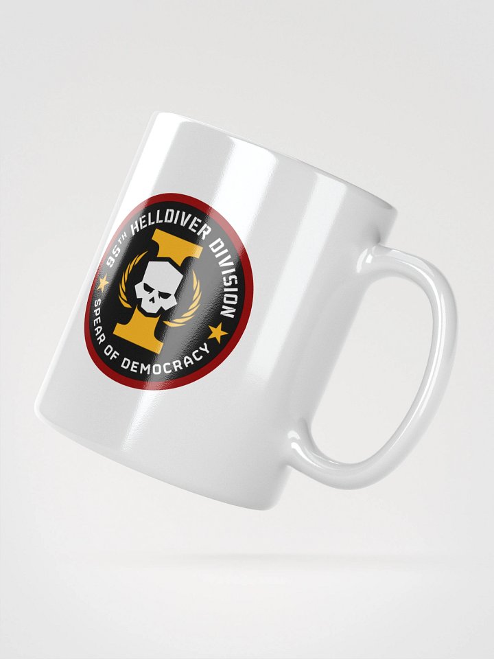 1st Fleet – Spear of Democracy Glossy White Mug product image (2)