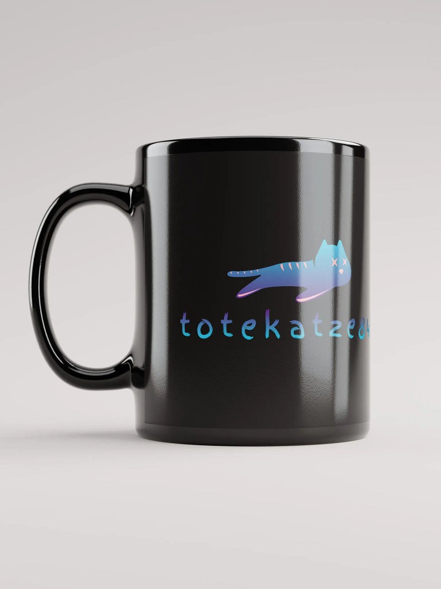 Tasse schwarz mit Bild product image (6)