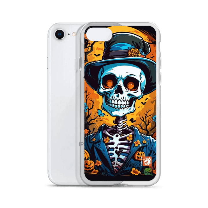 Halloween Skeleton forest iPhone Case product image (51)