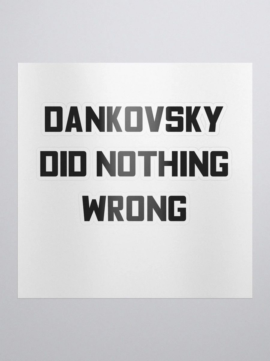 Dankovsky Defence Sticker product image (1)