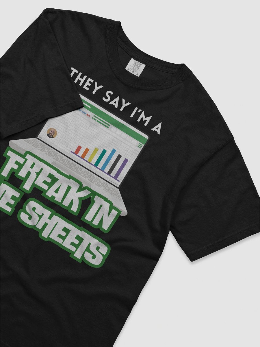 "Freak in the (Spread) Sheets" T-Shirt product image (1)