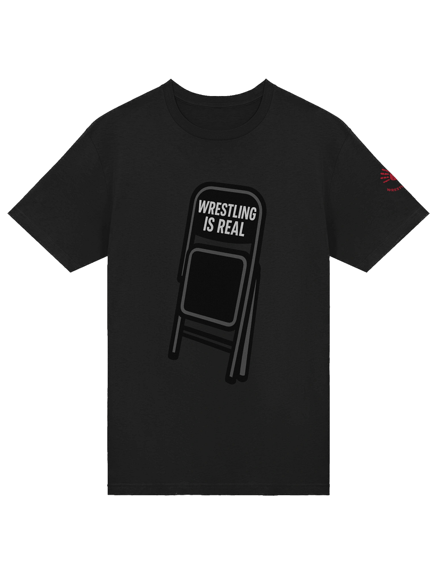 Wrestling Is Real - Black Shirt product image (5)