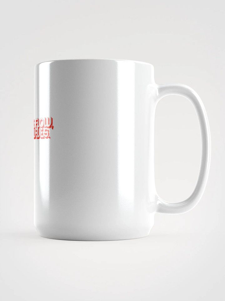 Go With the Flow White Glossy Mug product image (1)