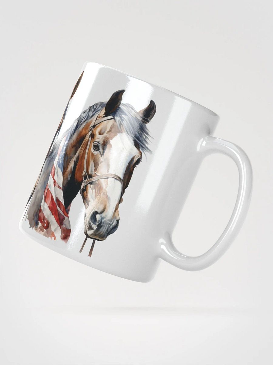 Patriotic American Horses Mug product image (3)