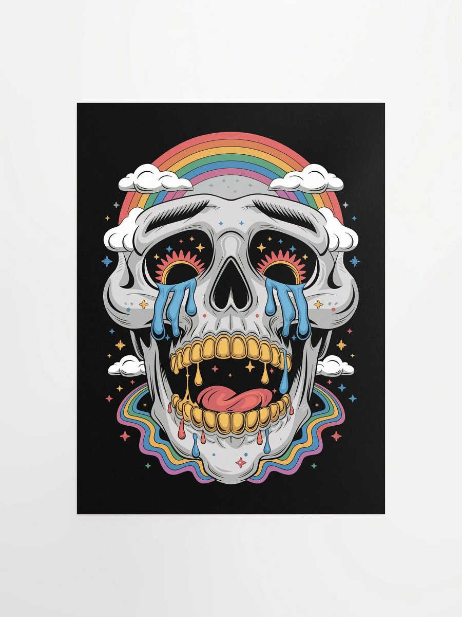 Psychedelic Dream Skull Poster product image (4)