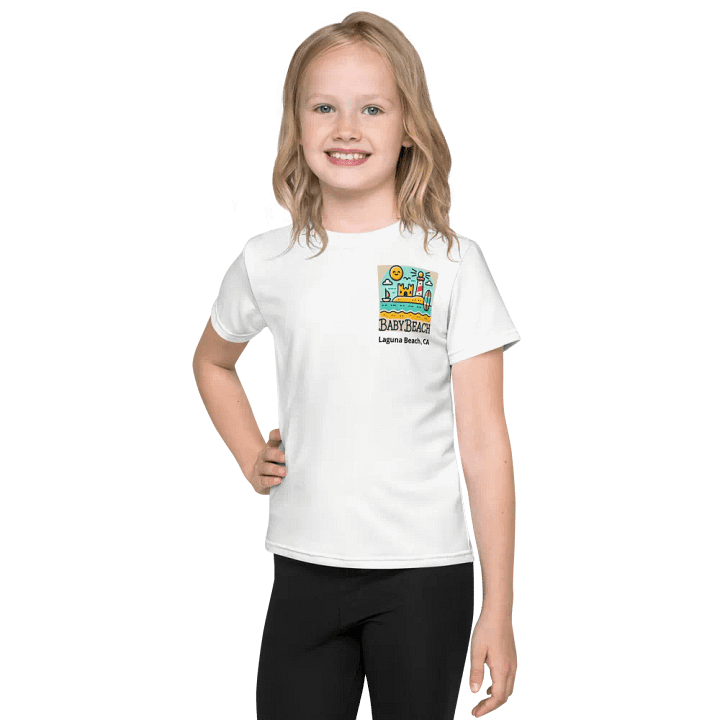 Sunshine Shores All-Over Print Kid's Tee - Laguna Beach, CA product image (1)