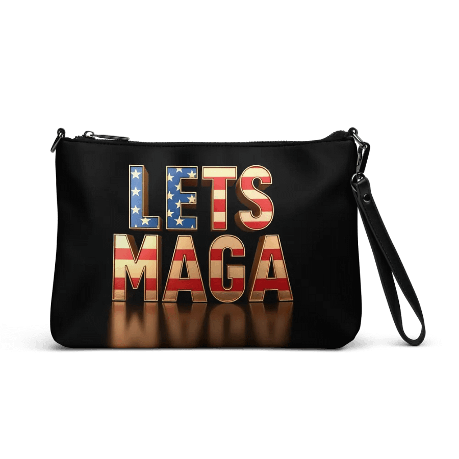 Patriotic Lets Maga Crossbody Bag product image (9)