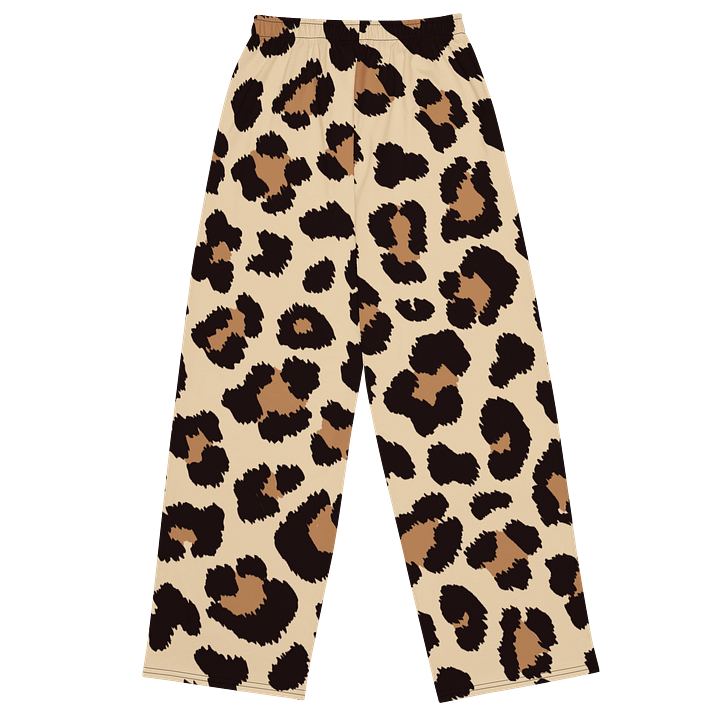 Wild Attraction Leopard Print Wide-Leg Pants product image (2)