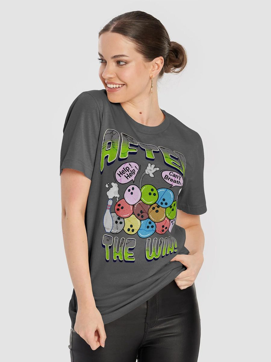 After The Win Bowling Balls Cartoon T-Shirt product image (4)