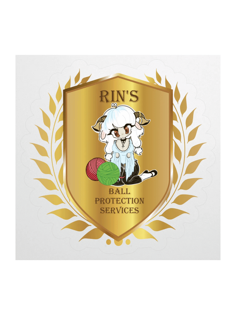 Rin's Ball Protection Services XL Sticker product image (1)