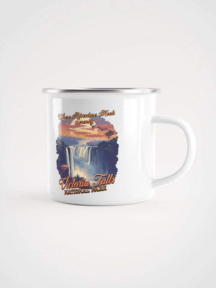 Victoria Falls National Park, Serenity Enamel Mug product image (1)