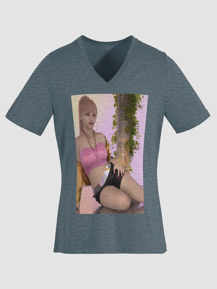 Mayra Relaxed V-Neck Tee product image (2)