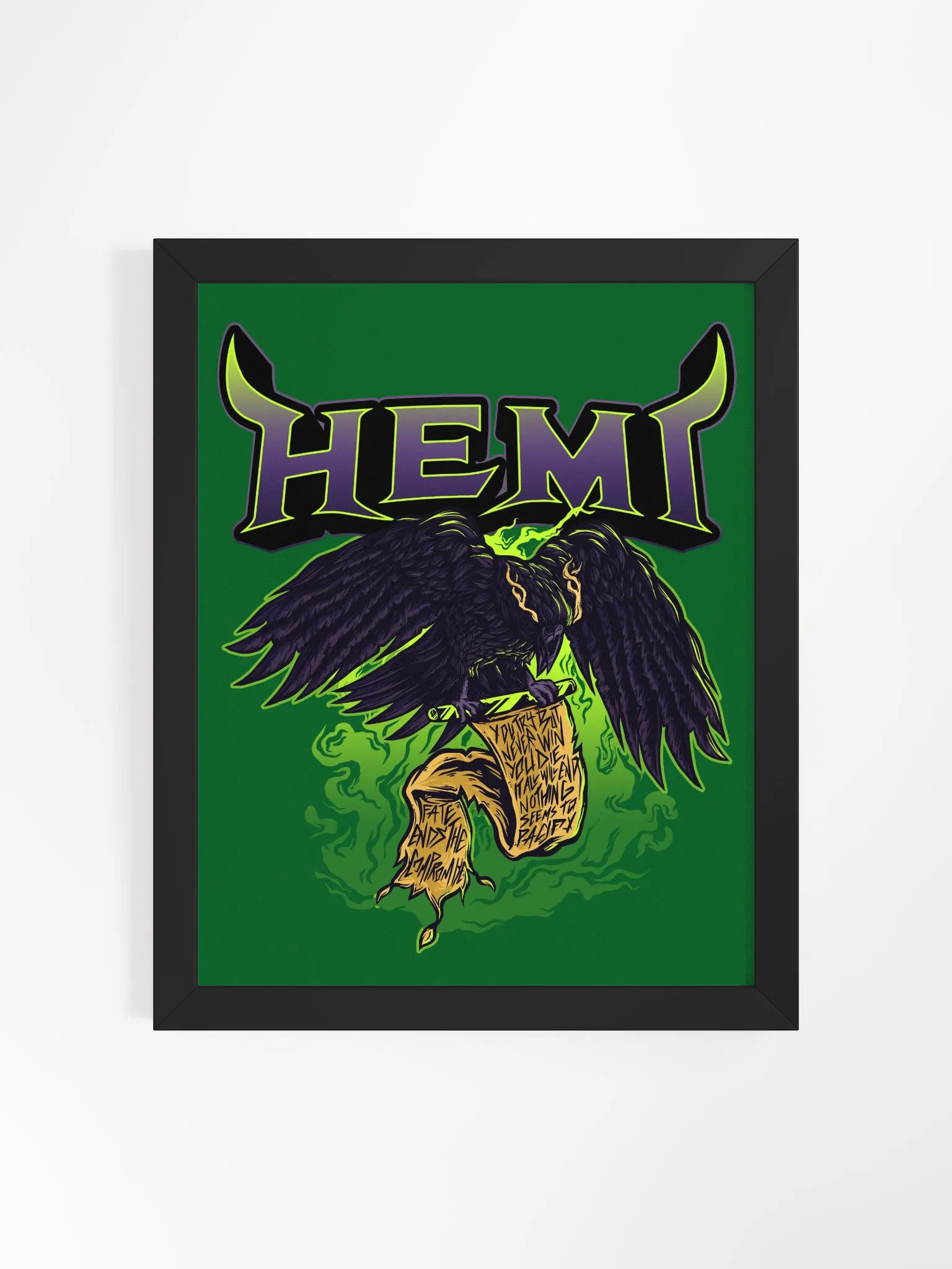 Nevermore Framed Matte Poster product image (1)